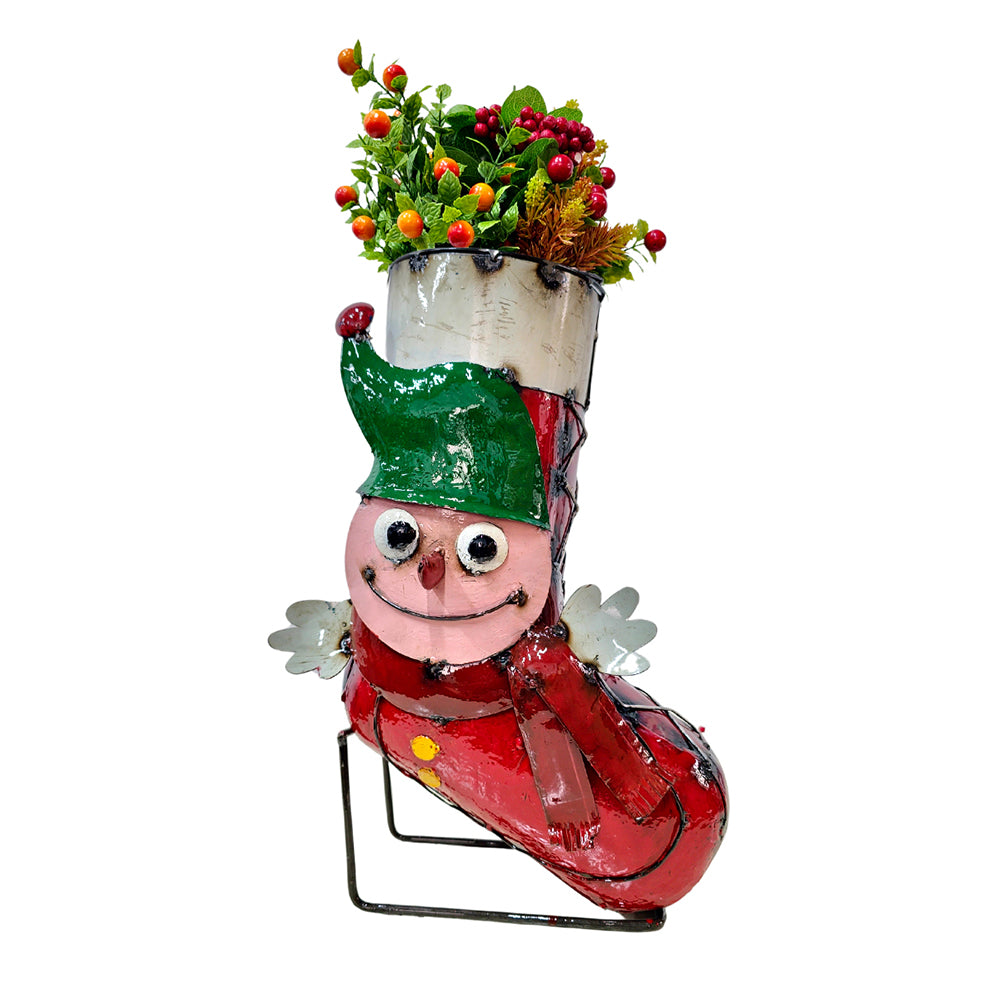 Christmas Elf Boot Planter