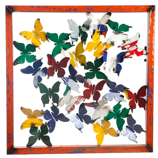 Butterfly Framed Wall Panel