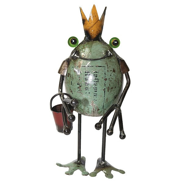 Frog King with Bucket