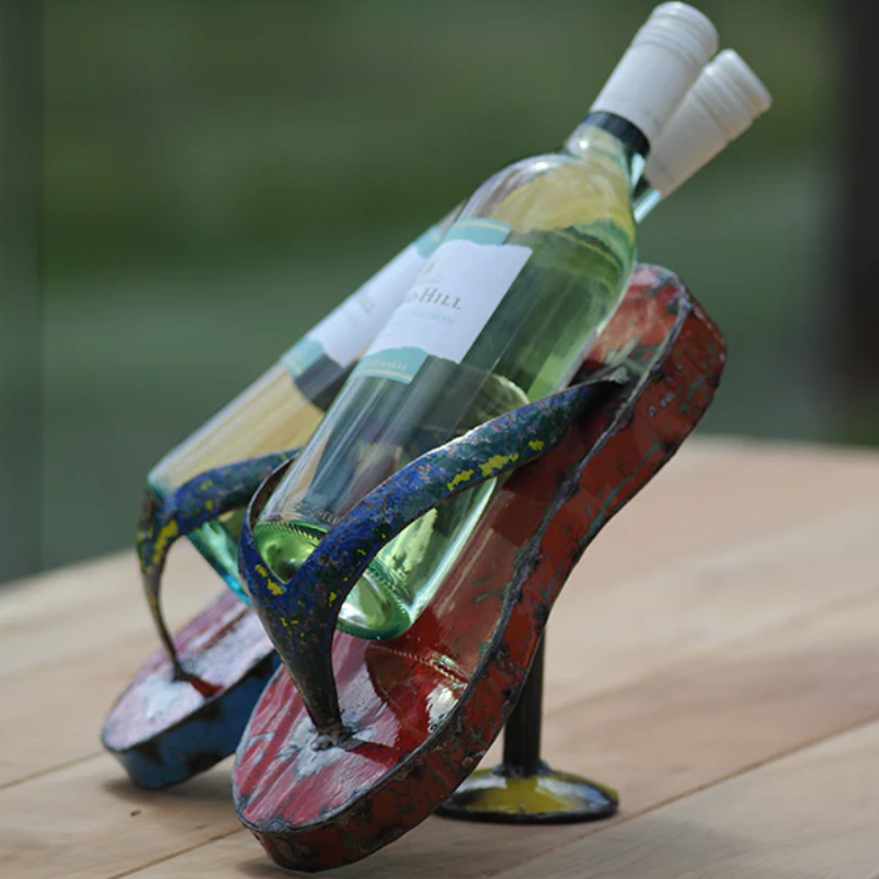 Flip Flop Wine Holder