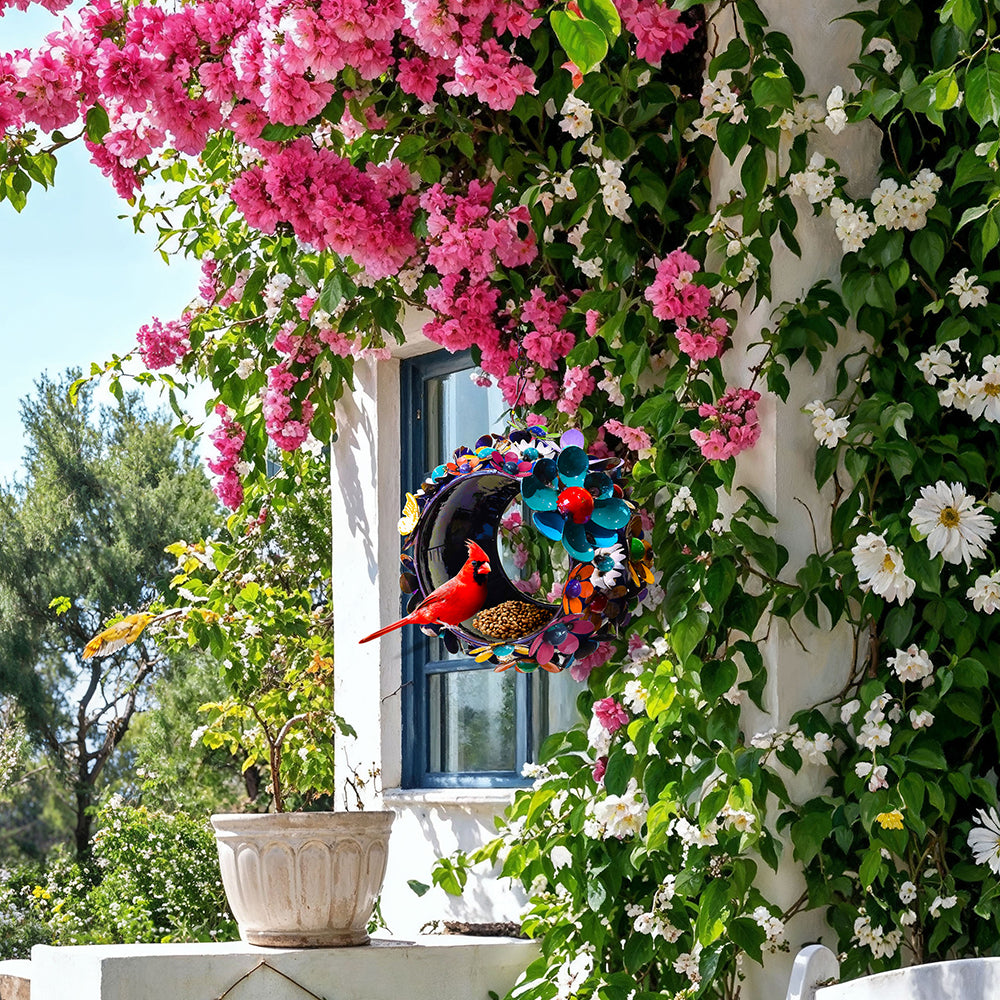 Blooming Bird feeder