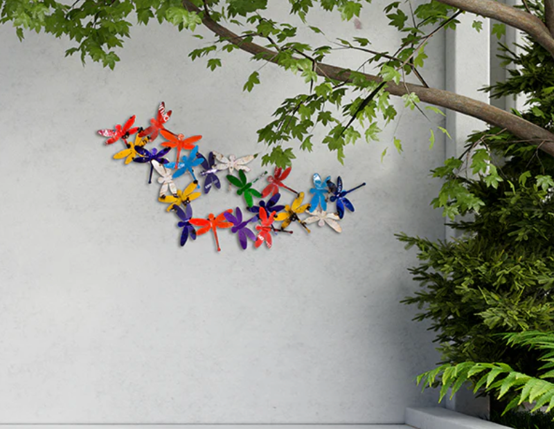 Dragonfly Wall Panel - Multi